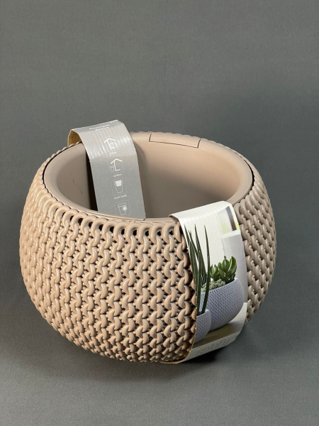 Кашпо для цветов Splofy Bowl Серый